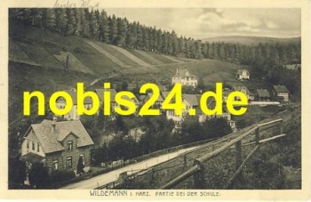 38709 Wildemann an der Schule o 6.6.1916