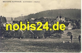 38678 Buntenbock Oberharz Meyers Kurhaus o 1910
