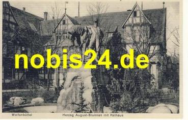 Wolfenbuettel Herzog August Brunnen  *ca.1930