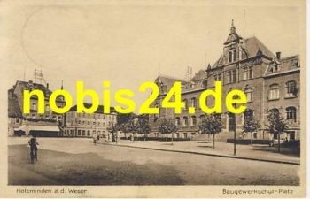 37603 Holzminden Bauwerkschul Platz o 20.7.1932