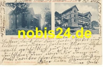 37444 St. Andreasberg Heilstätte "Glueckauf" o 27.8.1901