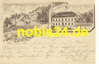 37412 Scharzfels forerunner Litho Gasthof o ca.1900
