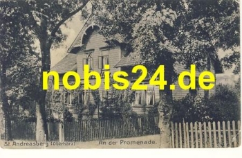 St. Andreasberg An der Promenade o 1910
