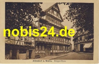 37242 Allendorf Burger Haus * ca.1930