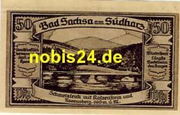37441 Bad Sachsa Emergency money 50 pfennigs 1921