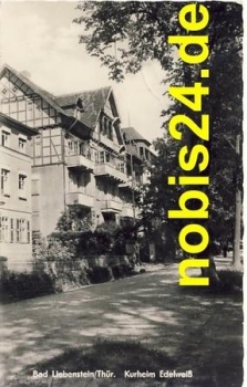 36448 Bad Liebenstein Kurheim Edelweiß o 20.6.1960