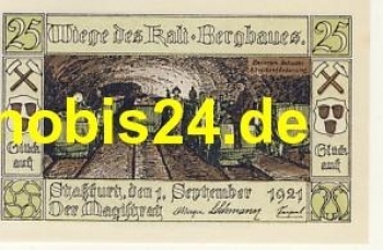 39418 Stassfurt Emergency money 25 pfennigs 1921
