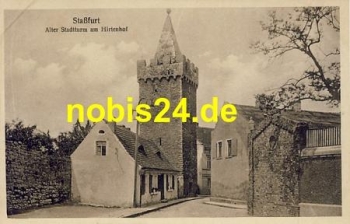 39418 Stassfurt Alter Turm am Hirtenhof *ca.1920