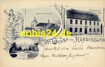 39343 Hundisburg Gasthof Schloss o 15.7.1897