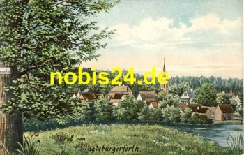 39291 Magdeburgerforth artist card o 6.2.1907