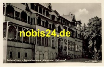 38879 Schierke Herberge Alex. Matrossow o 1966