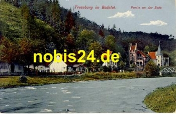 38889 Treseburg Bodetal An der Bode o 10.6.1914