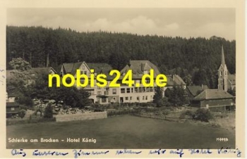 38879 Schierke am Brocken Hotel "König" o 7.5.1955