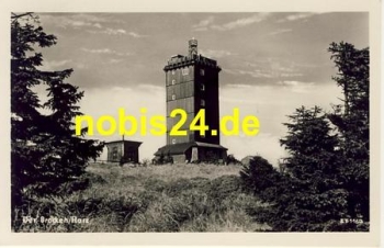 38875 Brocken Harz Wolkenturm o 17.8.1955