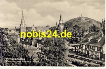 38855 Wernigerode Westerntor Schloss o 21.6.1965