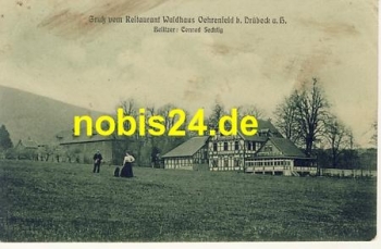 38871 Oehrenfeld Drübeck Gasthof Waldhaus o 1915