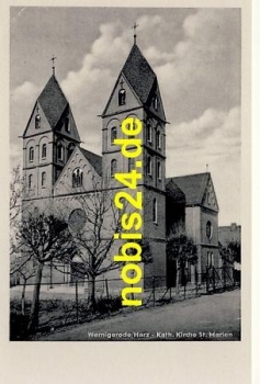 38855 Wernigerode Kath. Kirche St. Marien *ca.1963
