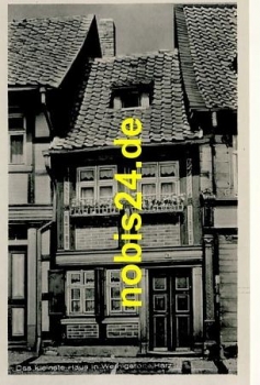 Wernigerode Kleinstes Haus  *ca.1955