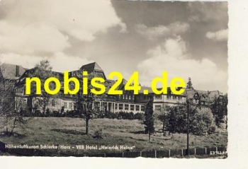 38879 Schierke VEB Hotel Heinrich Heine o ca.1960