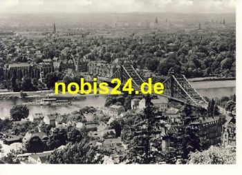 Blasewitz Dresden Brücke "Blaues Wunder" *ca.1976