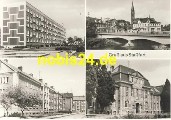 39418 Staßfurt Mehrbildkarte *ca.1982