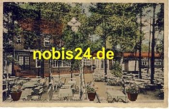 Wilschdorf Dresden Cafe Waldesruh *ca.1920