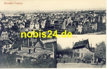 Trachau Dresden Gasthof Wilder Mann o 1917