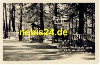 Trachau Dresden Cafe Waldesruh *ca.1940