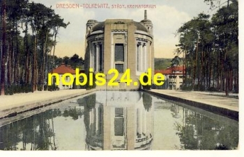 Tolkewitz Dresden Krematorium o 20.12.1916
