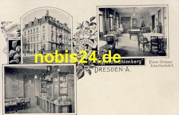 Striesen Dresden Gasthaus Windmühlenberg  *ca.1900