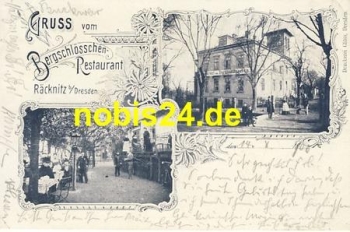 Raecknitz Dresden Bergschloesschen o 10.10.1900