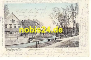 Niedersedlitz Dresden Bahnhofstrasse o 1913