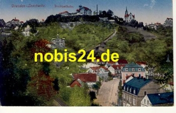 Loschwitz Dresden cable car * around 1920