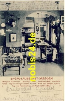 Laubegast Dresden Gasthof Engau o 2.7.1912