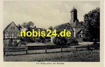Alt Klotzsche Dresden Kirche *ca.1940