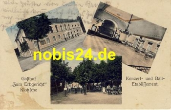 Dresden Klotzsche Gasthof Erbgericht o 1909