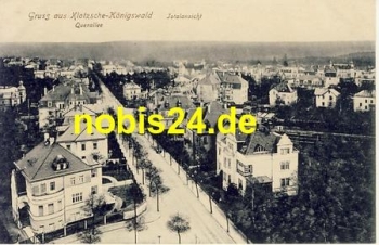 Klotzsche Dresden Königswald Querallee 1915