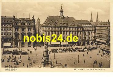 Dresden Altmarkt Altes Rathaus  *ca.1915