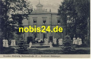 Blasewitz Dresden Pensionat Wehmeyer o 1910