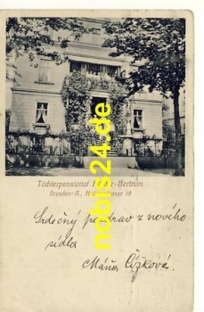 Dresden Südvorstadt Töchterpensionat o 1930