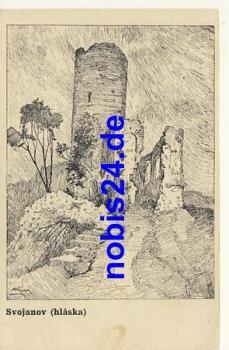 Svojanov hlaska Künstlerkarte *ca.1930