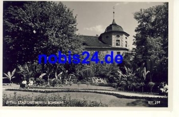 Zittau Blumenuhr Stadtgarten *ca.1930