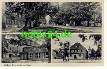 04928 Kahla Plessa Gasthof Schule o 1941