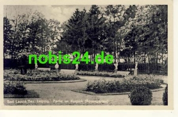04651 Bad Lausick Rosengarten Kurpark o 18.7.1955