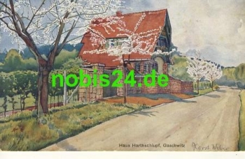 04416 Gaschwitz Haus Harthschlupf artist card o 1910