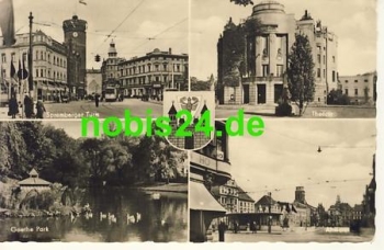 Cottbus Ansichtskarte o 8.11.1957