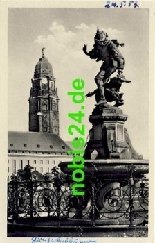 Dresden Weiße Gasse Gänsediebbrunnen *ca.1955