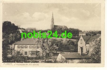 Planitz Zwickau Juenglingsheim Kirche o 29.7.1917