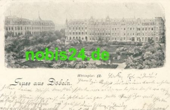 04720 Doebeln Wettinplatz o 2.9.1901