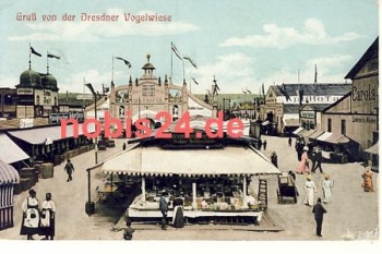 Dresden Vogelwiese stalls o 1908